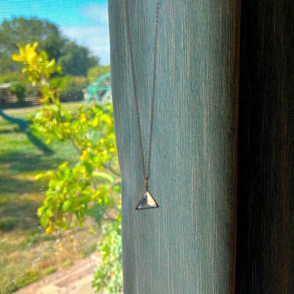 Rock + Raw Baby Clear Quartz Talisman Sterling Silver 20”